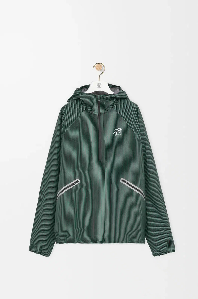 anorak storm en tejido técnico verdenegro