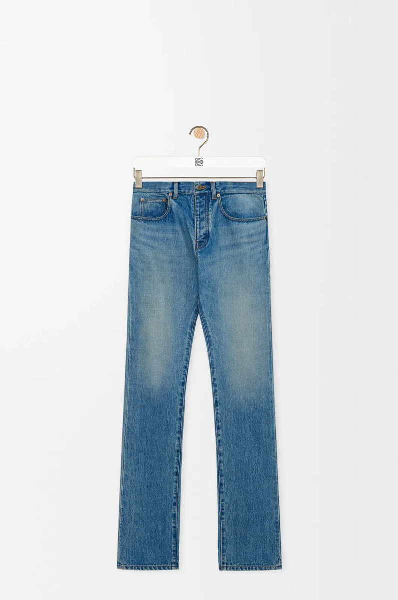 vaqueros slim en denim vintage blue
