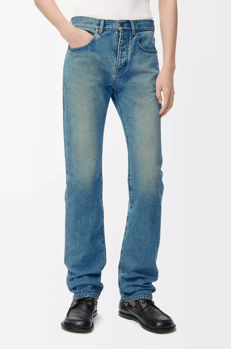 vaqueros slim en denim vintage blue