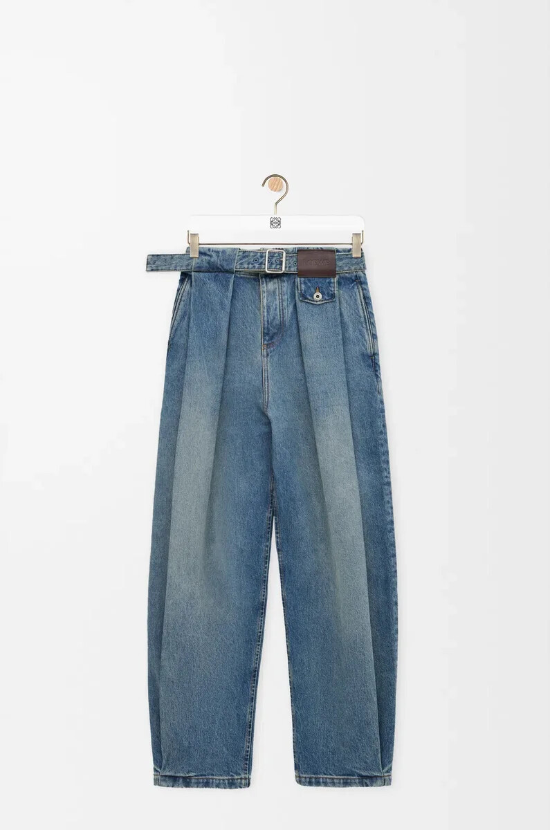 vaqueros en denim denim lavado