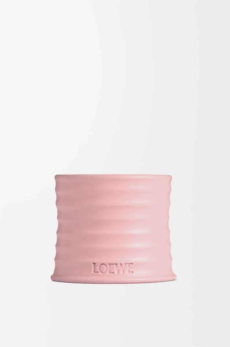 vela pequeña ivy rosa claro
