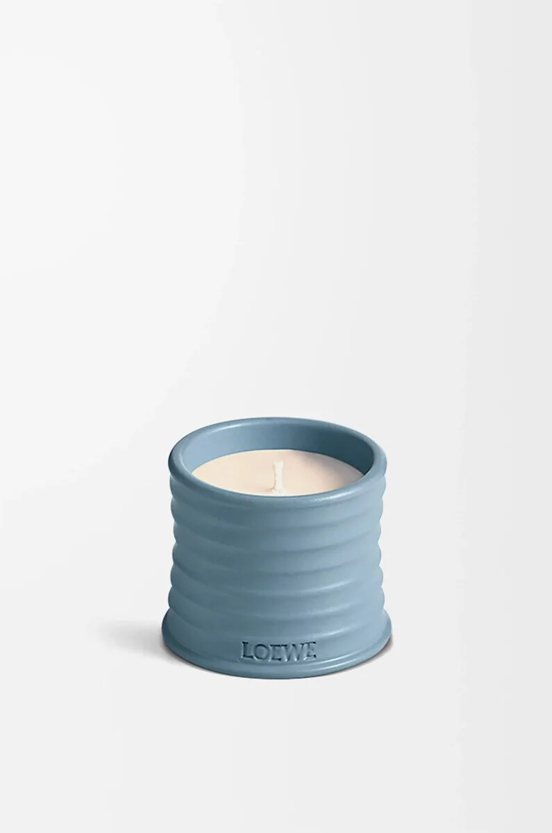vela pequeñas bolas de ciprés azul bebé