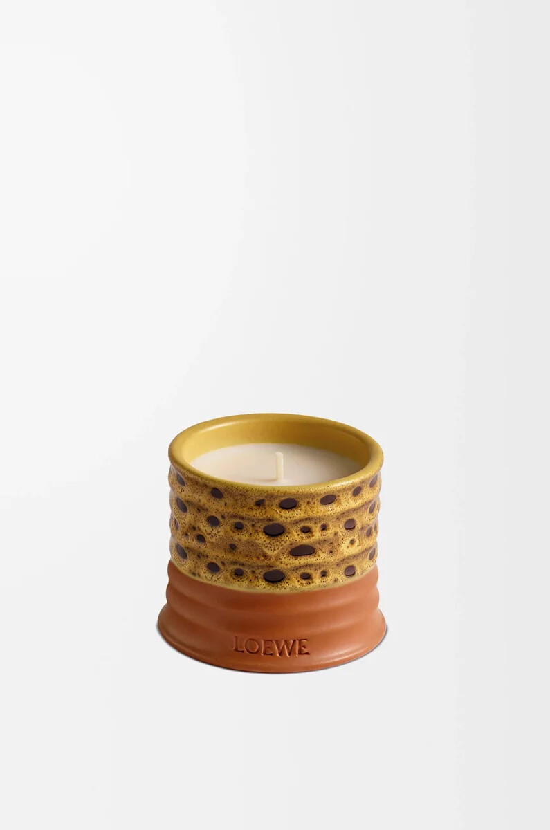 vela perfumada mimosa amarillobronceado
